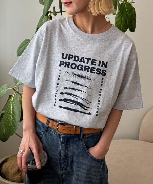 UNISEX принт-футболка «Космонавт»