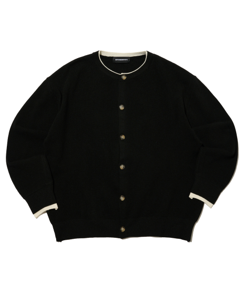 Leiyard Sheen Cardigan (Black) — кардиган черный