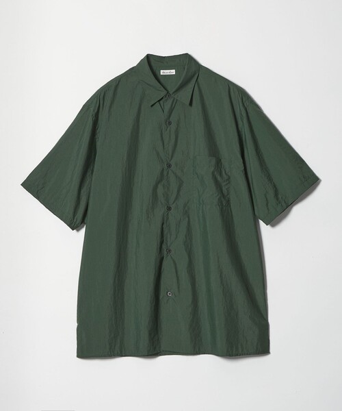 Steven Alan Aerina rayon regular collar short sleeve box shirt