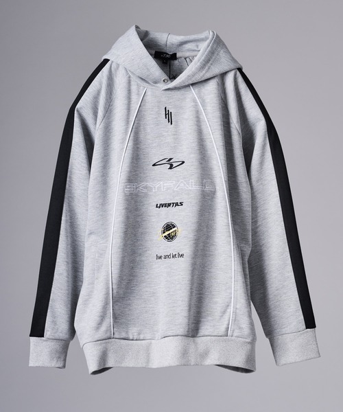 Piping Pull Over Parker — пуловер-парка с пипингом