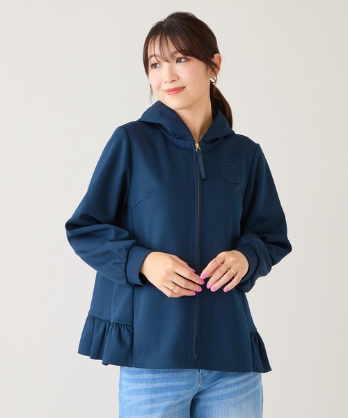 Frill Hannya ダンボールニットパーカー — худи из трикотажа с оборками