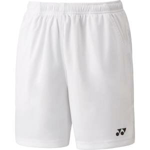 YONEX женские уимназические теннисные шорты Night Half Pants 25068 — белые, размер 011 M