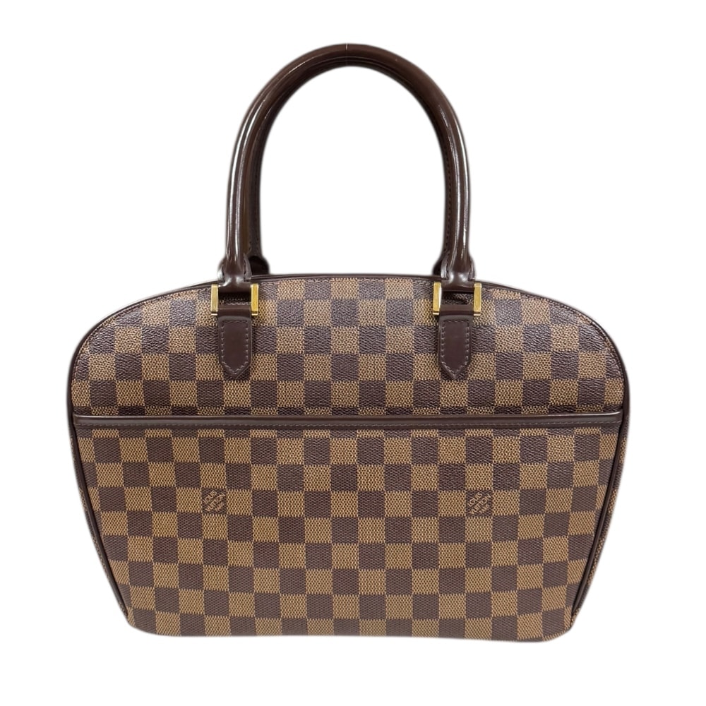 Сумка Louis Vuitton Salia Horizontal Damier, канва Damier, N51282, кожа, женская, б/у