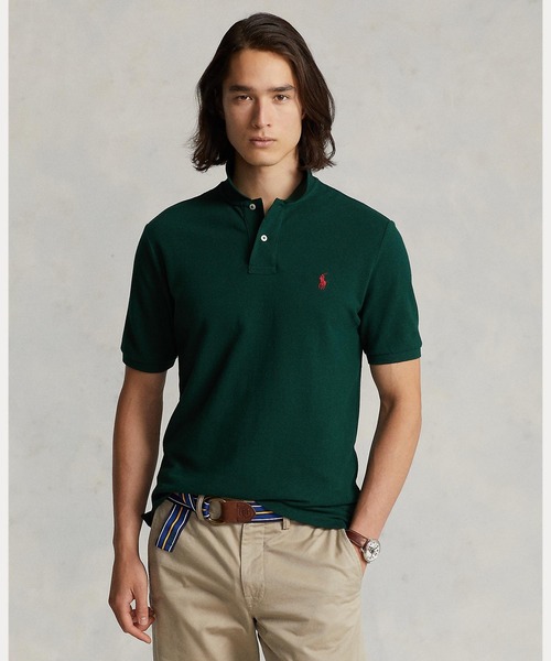 Iconic Mesh Polo Shirt — поло с сеткой