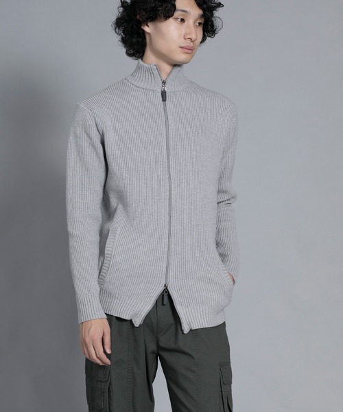 aimoha men Cozy Elegance Zip Cardigan — мужской уютный кардиган на молнии