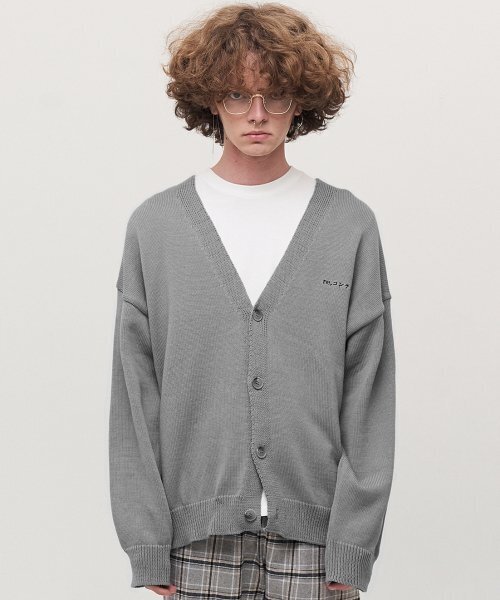 RC cardigan (gray) — кардиган RC, серый