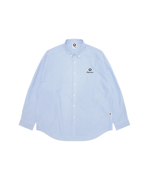 AAPE NOW Long Sleeve Shirt — рубашка AAPE NOW с длинным рукавом