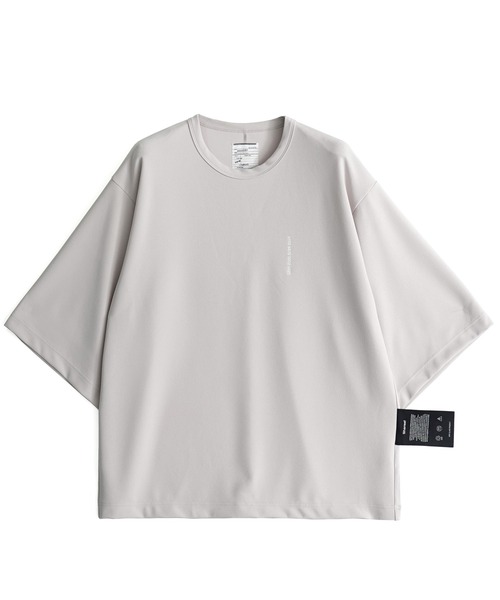 GEORGETTE JQ BIG‑T — большая футболка из жоржета с жаккардом