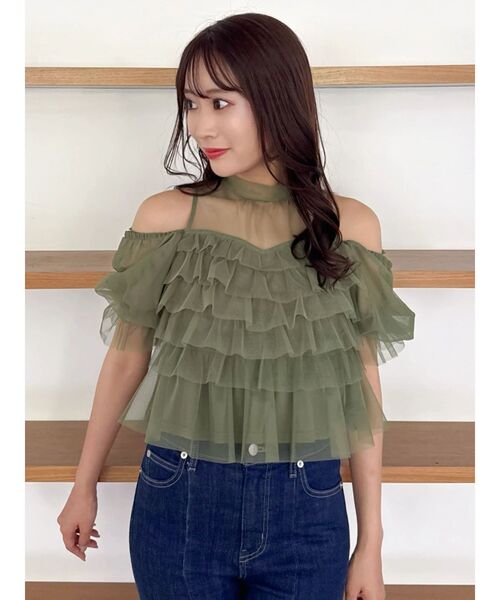 Tied Fleece Paper Lamb blouse — флисовая блуза Paper Lamb