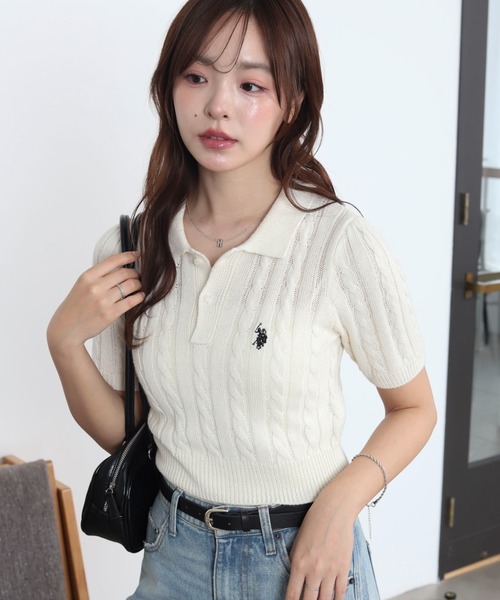 WEGO U.S. POLO ASSN. отдельная коллекция — футболка‑поло с логотипом U.S. POLO ASSN.