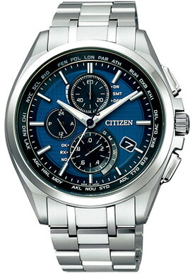 CITIZEN ATTESA Eco-Drive Radio Controlled AT8040-57L — мужские наручные часы с атомным часовым механизмом