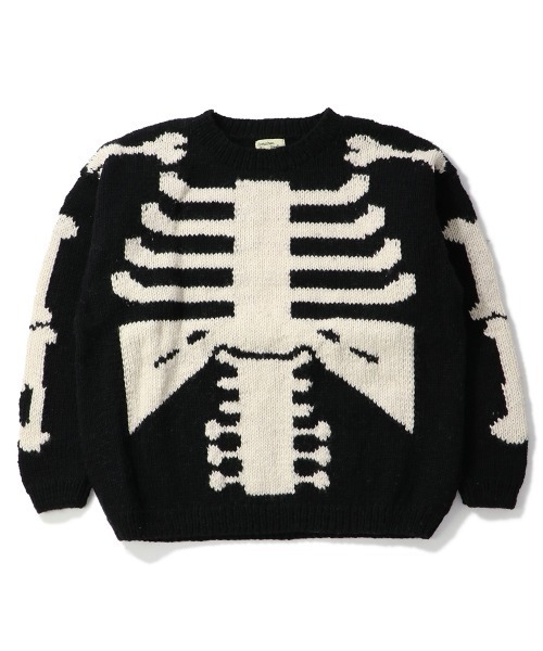MacMahon Knitting Mills Crew Neck Knit‑Bone — свитер MacMahon, круглый воротник, бежевый