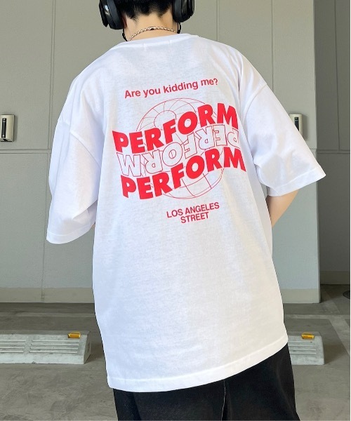 Корейский стрит Backprint Logo Big Sleeve футболка с коротким рукавом — ILL'S