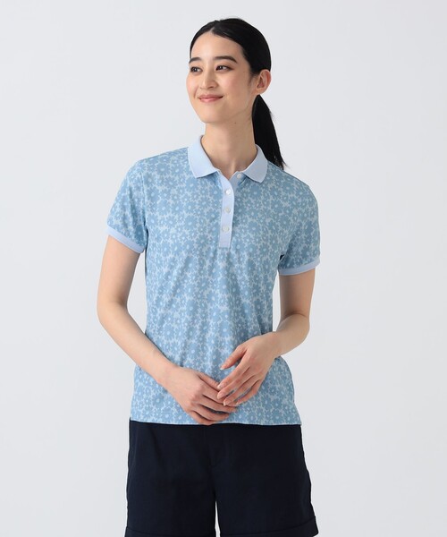 PURPLE LABEL / Shader Flavour Print Polo Shirt (футболка‑поло)