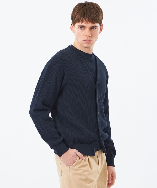 Night Cardigan — жакет в тональную клетку, фейннит отделка