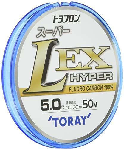 TORAY Toyoflon Super L EX №0.8 50м — прозрачная леска премиум