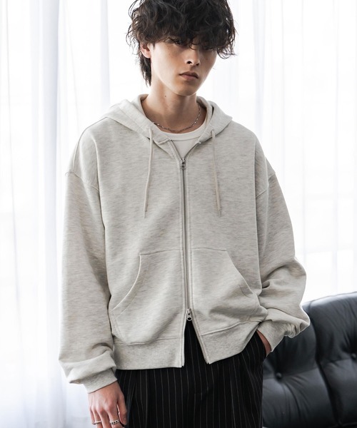 Oversize — подкладка из флиса, шорты с длинным рукавом Double Zip Jacket Pattern