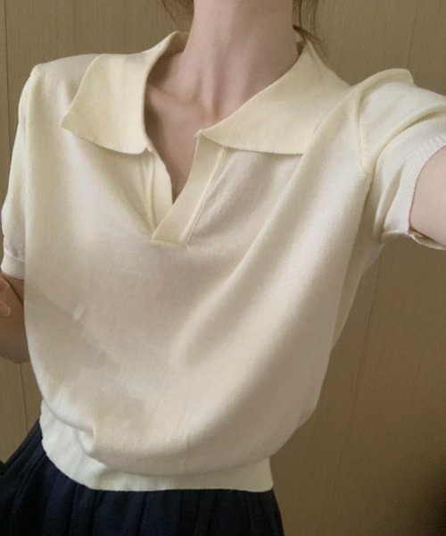 Knit Polo — вязаное поло
