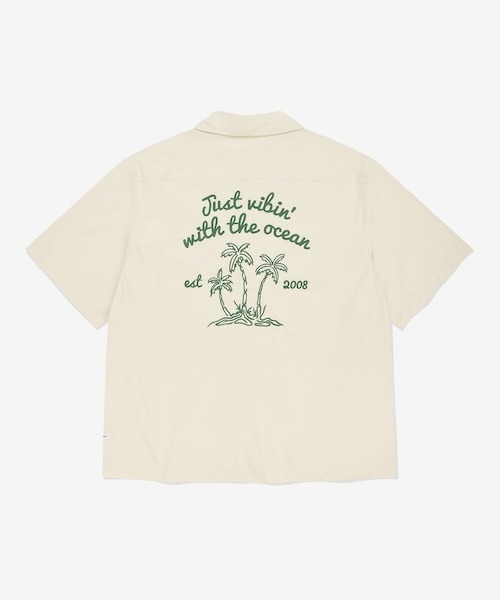 PALM TREE графическая рубашка‑халф (SOOBIN wear)