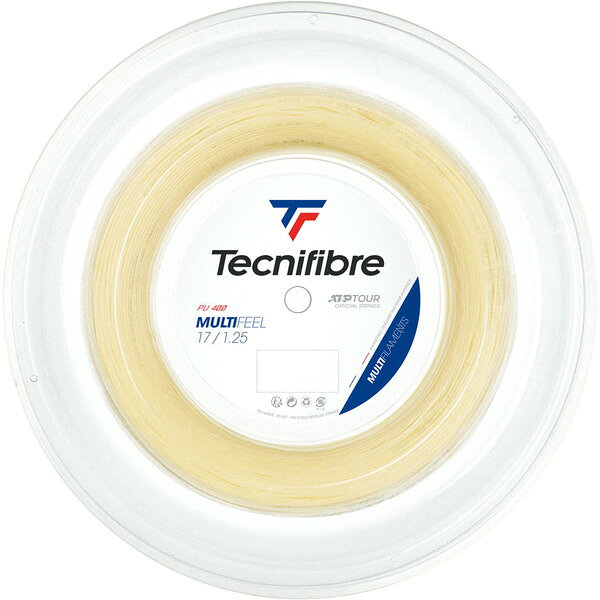 Tecnifibre BOB MULTIFEEL — гатт для теннисных струн 200m рулон натуральный 1.35mm TFSR203 NA