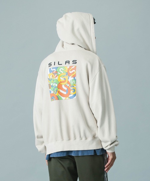 UK COLLECTION Box Artwork Zip Sweat Hoodie — худи‑молния с принтом