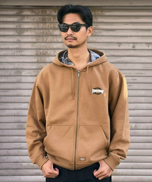 DICKIES SKATEBOARDING THRASHER DICKIES ZIP THROUGH — худи‑молния