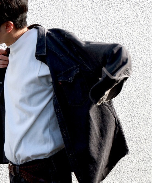Levi's JACKSON WORKER джинсовая рабочая рубашка, мужская