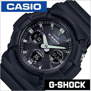 Часы CASIO G-SHOCK GAW-100B-1AJF мужские, черные, с мировым временем, ударопрочные, солнечная зарядка, LED, радиосинхронизация