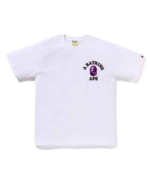 COLOR CAMO COLLEGE ATS TEE — цветное камуфляжное колледж‑футболка