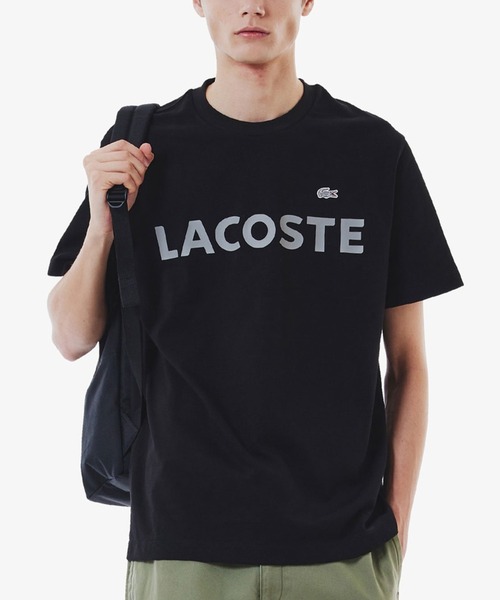 LACOSTE/ L.12.12 белая мужская футболка с логотипом TH229999