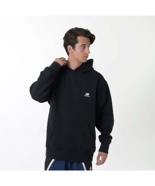 New Balance Hoops Lined Sweat Hoodie — утеплённое худи New Balance Hoops (с подкладкой)