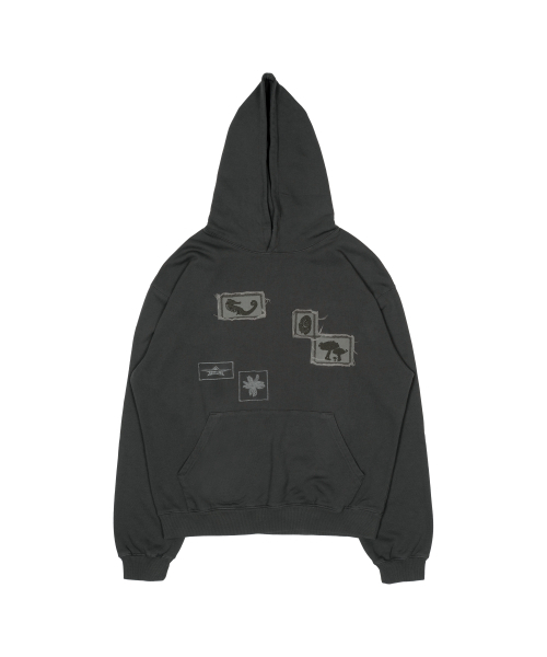 TCM Fossil Hoodie — худи, charcoal