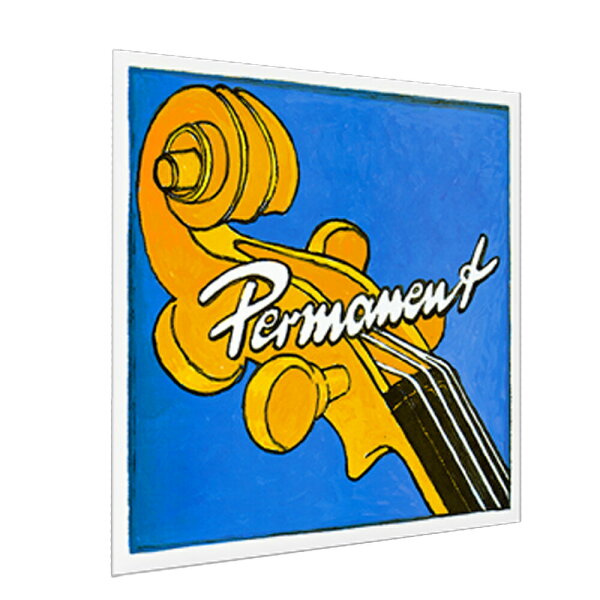 PIRASTRO Permanent 3372 D — струна для виолончели 4/4, сталь/хромированная сталь, D