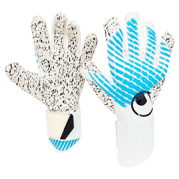 Uhlsport Woolsport Cybertech Super Grip+ 1011375-01 — полунегатированные вратарские перчатки для взрослых