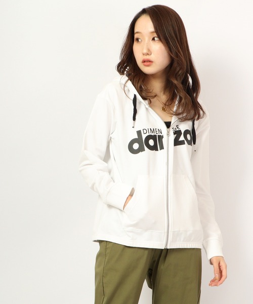 Logo full zip parka