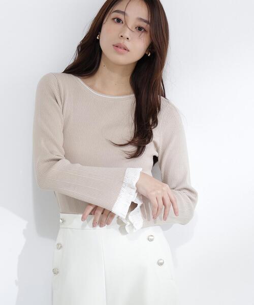 Leasey cuffs rib knit — вязаная рубашка с резинкой