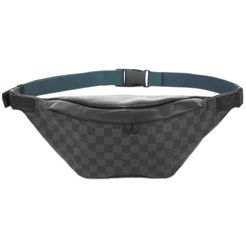 (Louis Vuitton) Сумка Louis Vuitton N40187 LOUIS VUITTON Damier Graphite, мужская сумка через плечо LV Discovery, поясная сумка [параллельный импорт]