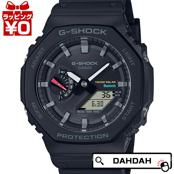 CASIO G-SHOCK Tough Solar Mobile Link, черные мужские часы GA-B2100-1AJF, оригинальный продукт для домашнего использования