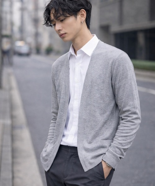 [Bls] [ZM] [Bling Leads] Pailes Rim cardigan (BL)