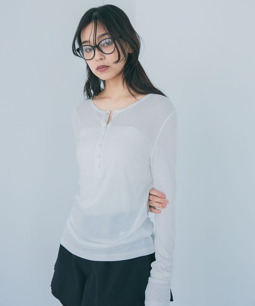 SEMISIA RIB HENLEY LS/326122