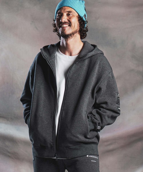 mpa4195 Cardboard Knit ZipUp Hoodie джип‑ап парка (AG07-021acg)