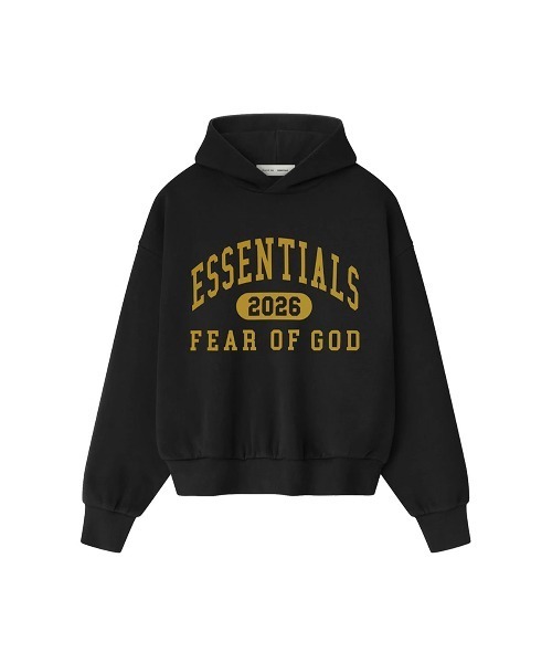 Fear of God ESSENTIALS — толстовка Parker Classic Hoodie (модель 192HO256861F), цвет: парка