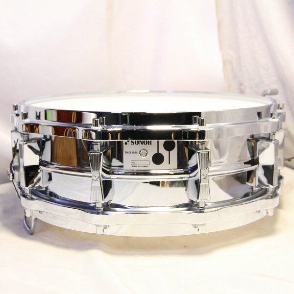 SONOR D-500 Phonic Ferromanganese 14×75 барабан малого размера с оригинальным хромированным покрытием (Magazin Ikebukuro)