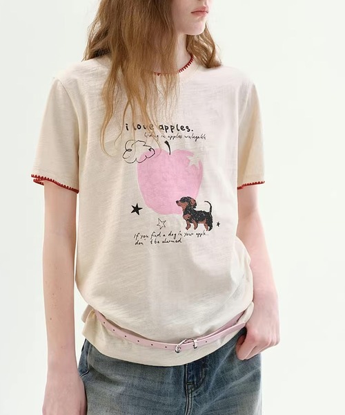 Ducksfund Motif Print T‑Shirt FC26S086 — принт‑футболка (Fano Studios) 2026SS