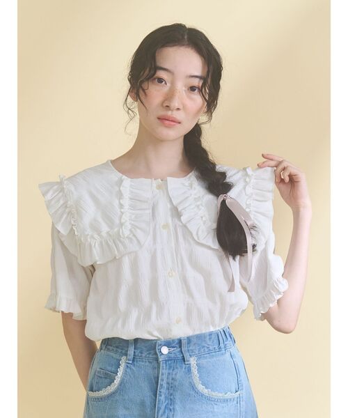 Big Collar Blouse — блузка с большим воротником