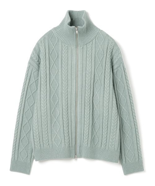New Prettel knit — джемпер с круглым вырезом [Mint Grey]