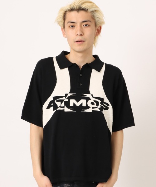 atmos — вязаное поло (Knit Polo Shirt)