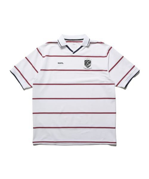 CHAMPION полосатая S/S игровая футболка