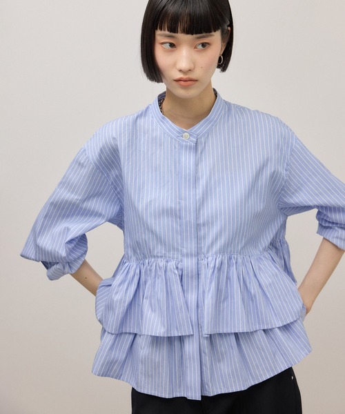 [WEB-лимит] [номер модели] Frill blouse