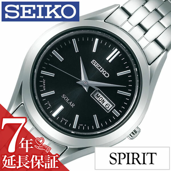 Мужские часы SEIKO SPIRIT STPX031, чёрный с металлическим браслетом, водонепроницаемые, кварцевые